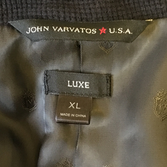 John Varvatos Black Sport Coat/Blazer - Picture 2 of 2